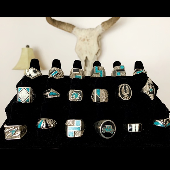 Men’s Old Pawn Rings - Picture 4 of 4